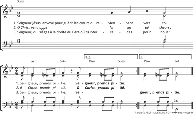 Messe de saint André - Kyrie